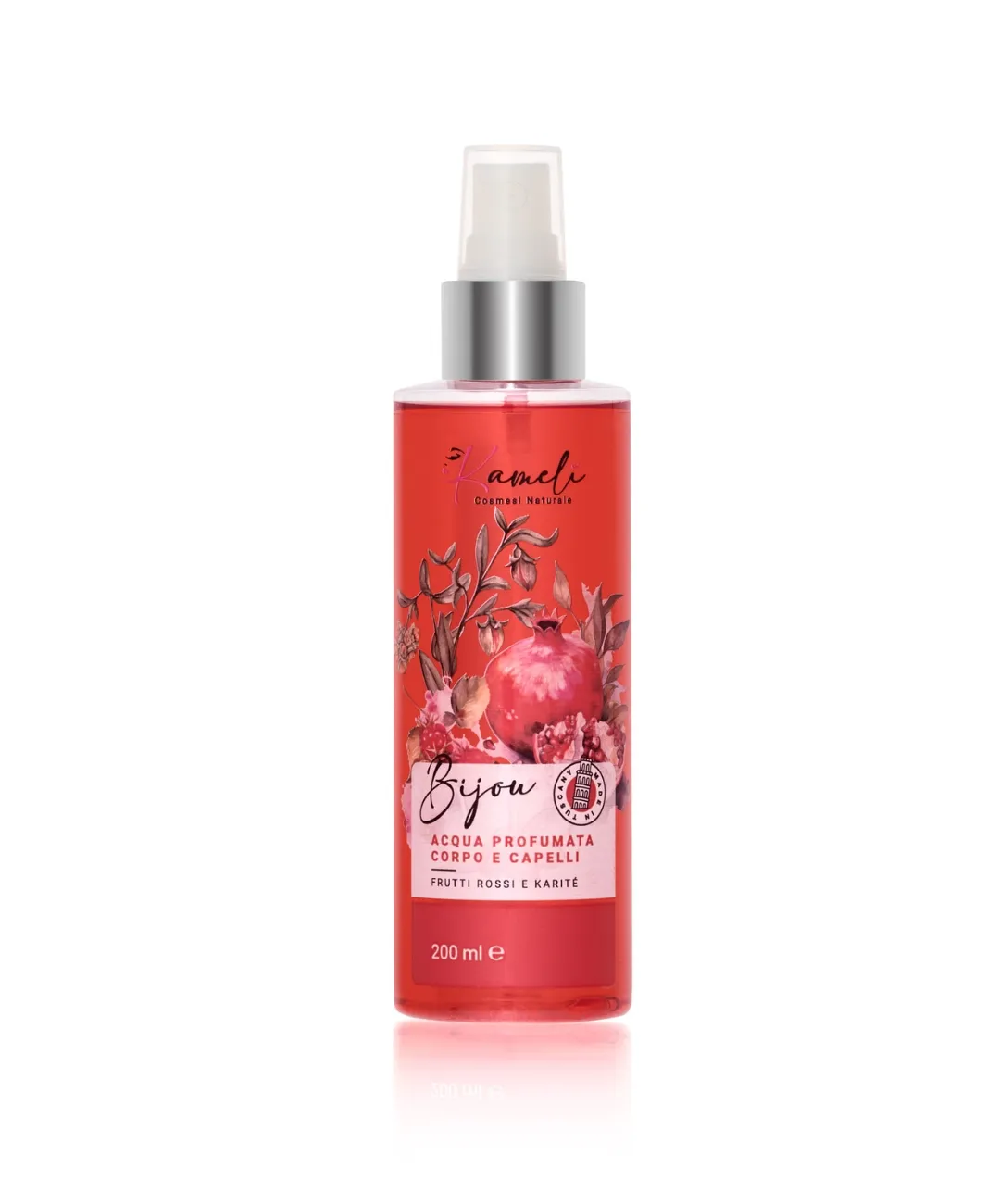 Bijou Acqua profumata corpo e capelli - Frutti Rossi e Karitè