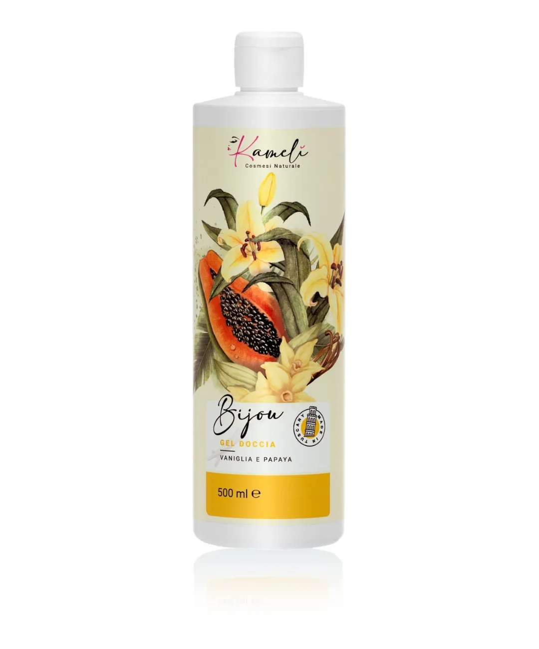 Bijou gel doccia Vaniglia e Papaya 500 ml